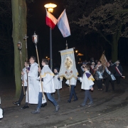 Wprowadzenie kopii cudownej Ikony i Msza Sw. pod przewodnictwem Abp. St. Gądeckiego.