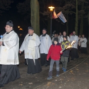 Wprowadzenie kopii cudownej Ikony i Msza Sw. pod przewodnictwem Abp. St. Gądeckiego.