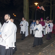Wprowadzenie kopii cudownej Ikony i Msza Sw. pod przewodnictwem Abp. St. Gądeckiego.