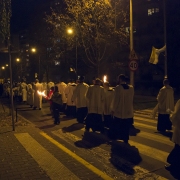 Wprowadzenie kopii cudownej Ikony i Msza Sw. pod przewodnictwem Abp. St. Gądeckiego.