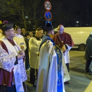 Wprowadzenie kopii cudownej Ikony i Msza Sw. pod przewodnictwem Abp. St. Gądeckiego.