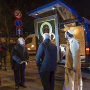 Wprowadzenie kopii cudownej Ikony i Msza Sw. pod przewodnictwem Abp. St. Gądeckiego.