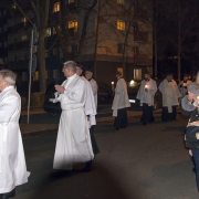 Wprowadzenie kopii cudownej Ikony i Msza Sw. pod przewodnictwem Abp. St. Gądeckiego.