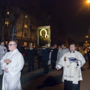 Wprowadzenie kopii cudownej Ikony i Msza Sw. pod przewodnictwem Abp. St. Gądeckiego.
