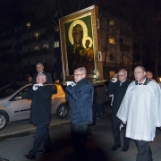 Wprowadzenie kopii cudownej Ikony i Msza Sw. pod przewodnictwem Abp. St. Gądeckiego.