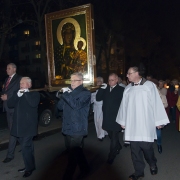 Wprowadzenie kopii cudownej Ikony i Msza Sw. pod przewodnictwem Abp. St. Gądeckiego.