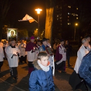 Wprowadzenie kopii cudownej Ikony i Msza Sw. pod przewodnictwem Abp. St. Gądeckiego.