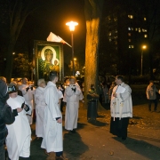 Wprowadzenie kopii cudownej Ikony i Msza Sw. pod przewodnictwem Abp. St. Gądeckiego.