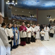 Wprowadzenie kopii cudownej Ikony i Msza Sw. pod przewodnictwem Abp. St. Gądeckiego.