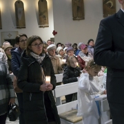 Wprowadzenie kopii cudownej Ikony i Msza Sw. pod przewodnictwem Abp. St. Gądeckiego.