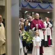 Wprowadzenie kopii cudownej Ikony i Msza Sw. pod przewodnictwem Abp. St. Gądeckiego.