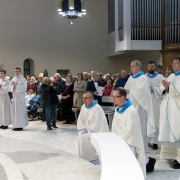 Wprowadzenie kopii cudownej Ikony i Msza Sw. pod przewodnictwem Abp. St. Gądeckiego.