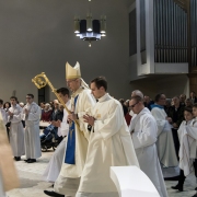 Wprowadzenie kopii cudownej Ikony i Msza Sw. pod przewodnictwem Abp. St. Gądeckiego.