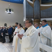 Wprowadzenie kopii cudownej Ikony i Msza Sw. pod przewodnictwem Abp. St. Gądeckiego.