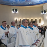 Wprowadzenie kopii cudownej Ikony i Msza Sw. pod przewodnictwem Abp. St. Gądeckiego.