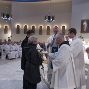 Wprowadzenie kopii cudownej Ikony i Msza Sw. pod przewodnictwem Abp. St. Gądeckiego.