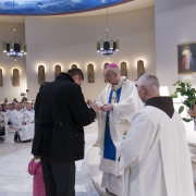 Wprowadzenie kopii cudownej Ikony i Msza Sw. pod przewodnictwem Abp. St. Gądeckiego.