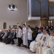 Wprowadzenie kopii cudownej Ikony i Msza Sw. pod przewodnictwem Abp. St. Gądeckiego.