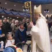 Wprowadzenie kopii cudownej Ikony i Msza Sw. pod przewodnictwem Abp. St. Gądeckiego.