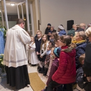 Wprowadzenie kopii cudownej Ikony i Msza Sw. pod przewodnictwem Abp. St. Gądeckiego.