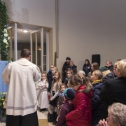Wprowadzenie kopii cudownej Ikony i Msza Sw. pod przewodnictwem Abp. St. Gądeckiego.