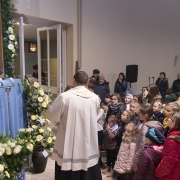 Wprowadzenie kopii cudownej Ikony i Msza Sw. pod przewodnictwem Abp. St. Gądeckiego.