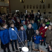 Kolędowanie dzieci.