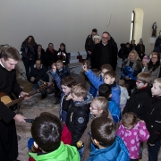 Kolędowanie dzieci.