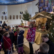 Kolędowanie dzieci.