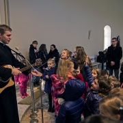 Kolędowanie dzieci.