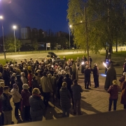 Droga Krzyżowa wokół fortu.
