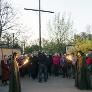Droga Krzyżowa wokół fortu.