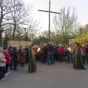 Droga Krzyżowa wokół fortu.
