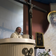 Msza św. Homilia o. Stanisława.