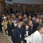 Sprawowanie uroczystej Mszy Świętej przez nowego Ks. Proboszcza.