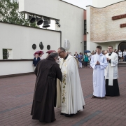 Powitanie Obrazu na placu przykościelnym.