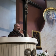 Wprowadzenie Obrazu do świątyni. Homilia wygłoszona przez o.Stanisława.