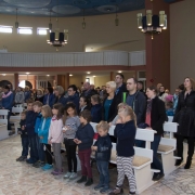 Poświęcenie różańców dzieci I-szo Komunijnych.