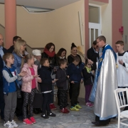 Poświęcenie różańców dzieci I-szo Komunijnych.
