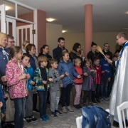 Poświęcenie różańców dzieci I-szo Komunijnych.