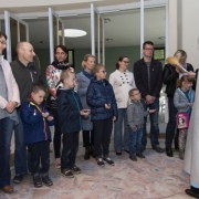 Poświęcenie różańców dzieci I-szo Komunijnych.