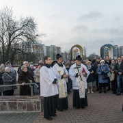 Uroczystość zakończenia Misji Świętych przy Krzyżu misyjnym.