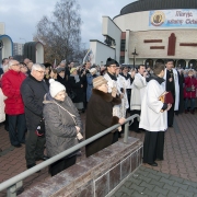 Uroczystość zakończenia Misji Świętych przy Krzyżu misyjnym.