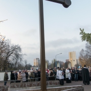 Uroczystość zakończenia Misji Świętych przy Krzyżu misyjnym.