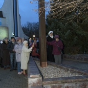 Uroczystość zakończenia Misji Świętych przy Krzyżu misyjnym.