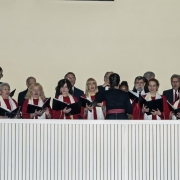 Chór "Hasło" pod dyr. Kateryny Ciszak.