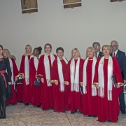 Chór "Hasło" pod dyr. Kateryny Ciszak.
