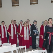 Chór "Hasło" pod dyr. Kateryny Ciszak.
