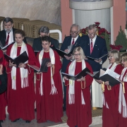Chór "Hasło" pod dyr. Kateryny Ciszak.