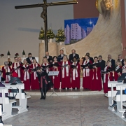 Chór "Hasło" pod dyr. Kateryny Ciszak.